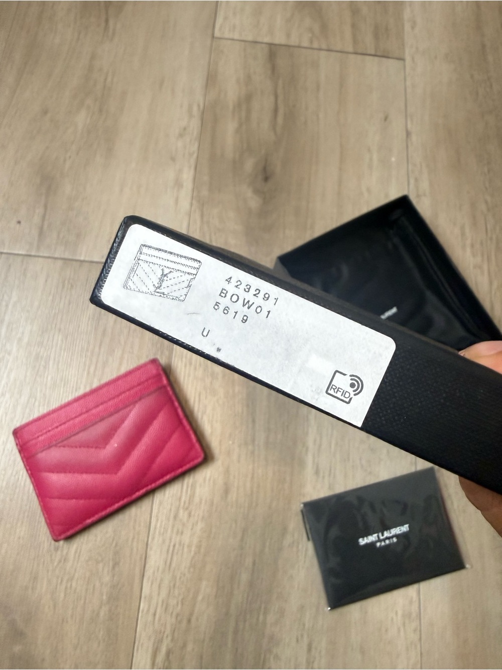 Authentic YSL Card Holder - Picture 7 of 11
